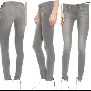 Rag and Bone Gray or Buxton Denim Jeans Size 25 Skinny
